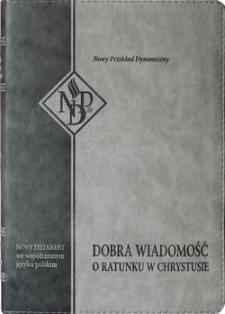 Nowy Testament NPD, szara z paginatorami - Praca zbiorowa