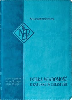 Nowy Testament NPD, turkusowa z paginatorami - Praca zbiorowa
