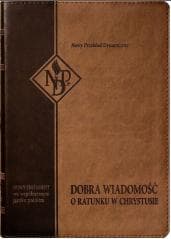 Nowy Testament NPD z paginatorami ciemnobrązowy - Praca zbiorowa
