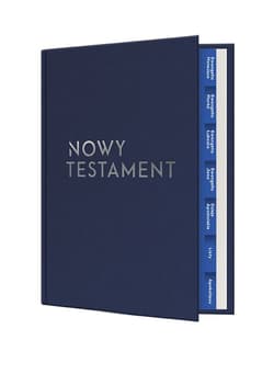 Nowy Testament z paginatorami (160 x 220) tłoczenie srebrne - Praca zbiorowa
