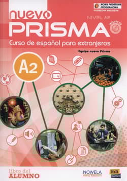 Nuevo prisma A2 Podręcznik wieloletni + CD Szkoły ponadgimnazjalne
