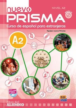 Nuevo Prisma nivel A2 podręcznik + CD EDI-NUMEN - Praca zbiorowa