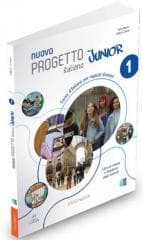 Nuovo Progetto italiano junior 1 podr.+ćw.+onlline - Marin T., Fabio Caon