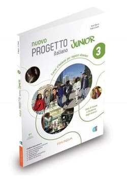 Nuovo Progetto italiano junior 3 podręcznik + ćwiczenia + zawartość online - Fabio Caon