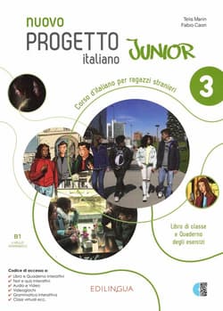 Nuovo Progetto italiano junior 3 podręcznik + ćwiczenia + zawartość online - Fabio Caon
