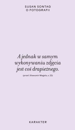 O fotografii - Susan Sontag