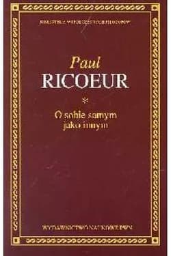 O sobie samym jako innym - Paul Ricoeur