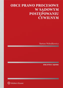 Obce prawo procesowe w sądowym postępowaniu... -  Wołodkiewicz Bartosz