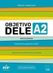 Objetivo DELE A2 Nueva Edicion 2024 + online - Praca zbiorowa