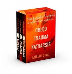 Obłęd / Trauma / Katharsis Pakiet - Erik Axl Sund