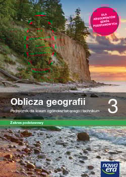 Oblicza geografii 3 Podręcznik Zakres podstawowy Szkoła ponadpodstawowa - Adamiak Czesław, Dubownik Anna