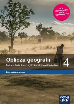 Oblicza geografii 4 Podręcznik Zakres rozszerzony Szkoła ponadpodstawowa - Rachwał Tomasz, Adamiak Czesław, Świtoniak Marcin, Kroh Paweł