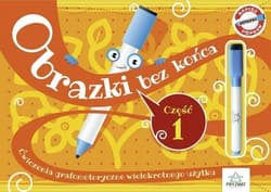 Obrazki bez końca Część 1 Ćwiczenia grafomotoryczne wielokrotnego użytku