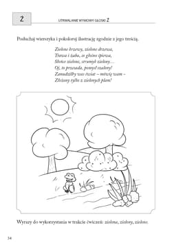 Galeria - zdjęcie nr. 3 - Obrazkowe ćwiczenia logopedyczne dla przedszkolaków Ćwiczenia wspomagające terapię logopedyczną głosek Ś, Ź, Ć, DŹ Obrazkowe ćwiczenia logopedyczne