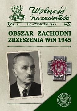 Obszar Zachodni Zrzeszenia WiN 1945 - Opracowanie Zbiorowe