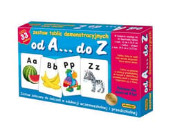 Od A... do Z Zestaw tablic edukacyjnych