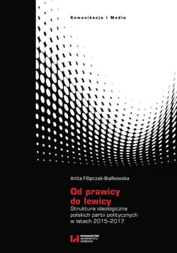 Od prawicy do lewicy Struktura ideologiczna polskich partii politycznych w latach 2015–2017 - Anita Filipczak-Białkowska