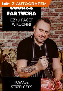 Oddasz fartucha z autografem - Tomasz Strzelczyk