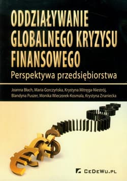 Oddziaływanie globalnego kryzysu finansowego Perspektywa przedsiębiorstwa
