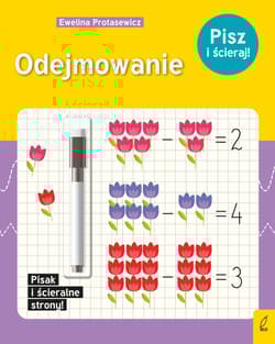 Odejmowanie. Pisz i ścieraj! - Opracowanie Zbiorowe