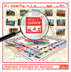 Odkryj łódzkie Edukacyjno-promocyjna gra planszowa