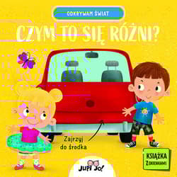 Odkrywam świat. Czym to się różni? Książka z okienkami - Magdalena Młodnicka