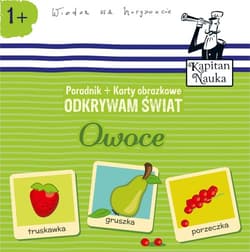 Odkrywam świat Owoce Książka + Karty obrazkowe - Opracowanie Zbiorowe