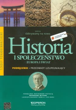 Odkrywamy na nowo Historia i społeczeństwo Europa i świat Podręcznik Przedmiot uzupełniający Szkoły ponadgimnazjalne - Burda Bogumiła, Roszak Anna, Szymczak Małgorzata
