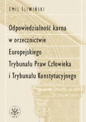 Odpowiedzialność karna w orzecznictwie Europejskie - Śliwiński Emil