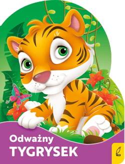 Odważny tygrysek. Wykrojnik - Urszula Kozłowska