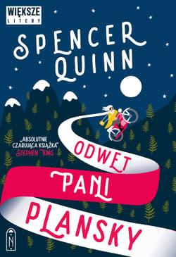 Odwet Pani Plansky. Większe litery - Spencer Quinn