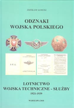 Odznaki Wojska Polskiego Lotnictwo wojska techniczne-służby 1921-1939