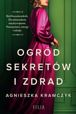 Ogród sekretów i zdrad Wielkie Litery - Agnieszka Krawczyk
