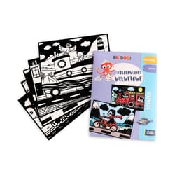 Galeria - zdjęcie nr. 2 - OKIDOKI Kolorowanka welurowa Pojazdy