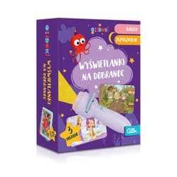OKIDOKI Wyświetlanki na dobranoc – projektor fioletowy