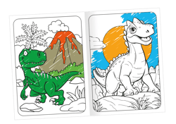 Galeria - zdjęcie nr. 2 - Oko w oko z dinozaurem. Lubię Dinozaury. Dodaj kolorów