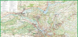 Galeria - zdjęcie nr. 5 - Okolice Warszawy mapa turystyczna 1:75 000 laminat 2024