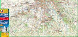 Galeria - zdjęcie nr. 2 - Okolice Warszawy mapa turystyczna 1:75 000 laminat 2024