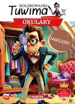 Okulary z naklejkami. Kolorowanki Tuwima