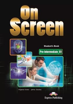 On Screen Pre-Intermediate B1 Student's Book + DigiBook Podręcznik niewieloletni - Evans Virginia, Dooley Jenny