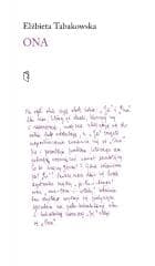 Ona - Elżbieta Tabakowska