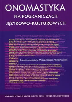 Onomastyka na pograniczach językowo-kulturowych