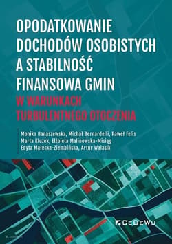 Opodatkowanie dochodów osobistych a stabilność.. - Praca zbiorowa