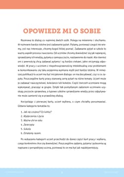 Galeria - zdjęcie nr. 5 - Opowiedz mi o sobie karty pracy dla uczniów z problemami w komunikowaniu się