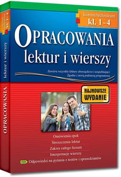Galeria - zdjęcie nr. 2 - Opracowania lektur i wierszy Klasa 1-4 Liceum technikum