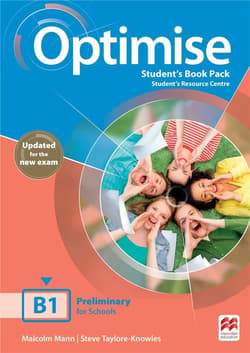 Optimise B1 Update ed. SB MACMILLAN - Mann Malcolm, Taylore-Knowles Steve