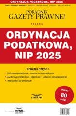 Ordynacja podatkowa, NIP 2025 - Praca zbiorowa