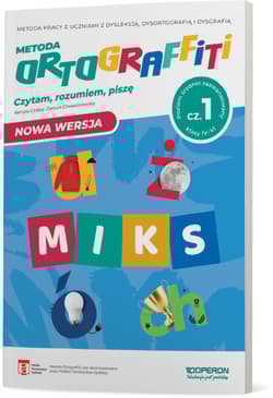 Ortograffiti MIKS  poziom średnio zaawansowany część 1 klasy IV-VI - Chwastniewska Danuta