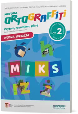 Ortograffiti Miks poziom średnio zaawansowany część 2 klasy IV-VI - Chwastniewska Danuta