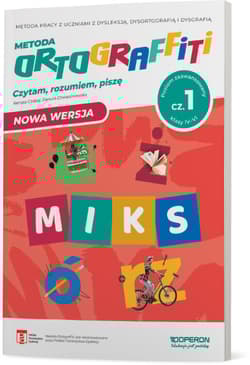 Ortograffiti MIKS Poziom zaawansowany Część 1 Klasy IV-VI - Chwastniewska Danuta